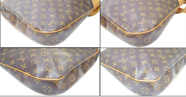 LOUIS VUITTON Monogram Canvas Brown Odeon MM Shoulder Crossbody Bag
