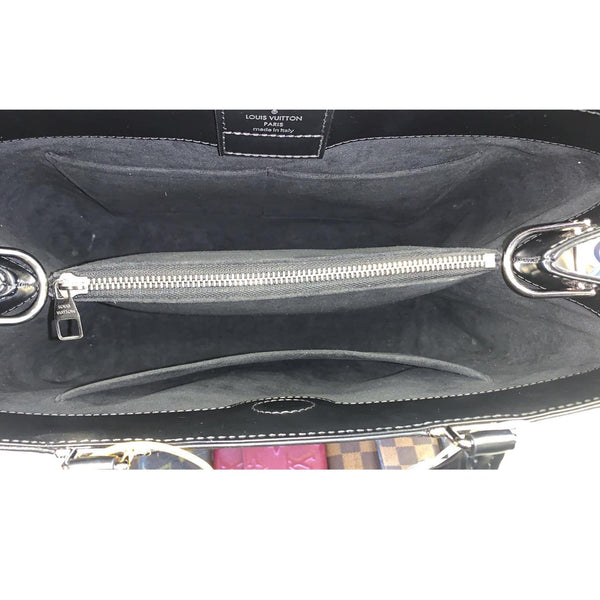 LOUIS VUITTON Kleber PM Epi Leather Shoulder Bag Black