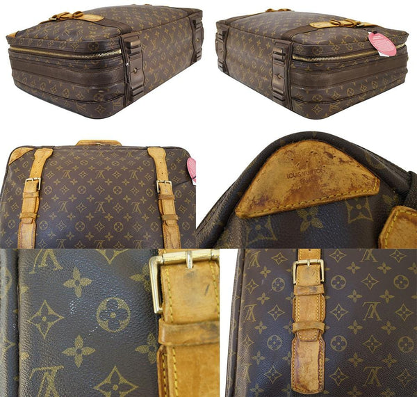 LOUIS VUITTON Monogram Satellite 53 Travel Suitcase Handbag - 30% Off