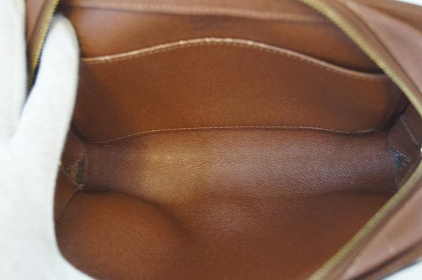 LOUIS VUITTON Monogram Canvas Orsay Brown Clutch