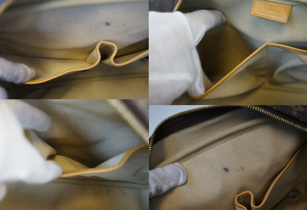 LOUIS VUITTON Monogram Deauville Boston Handbag