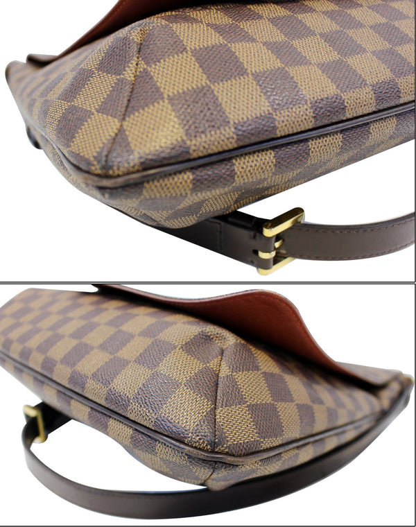LOUIS VUITTON Damier Ebene Musette Salsa GM Crossbody Bag