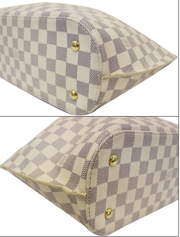 LOUIS VUITTON Girolata Damier Azur Shoulder Bag