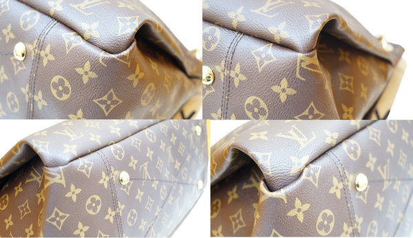 LOUIS VUITTON Monogram Canvas Artsy MM Hobo Shoulder Bag