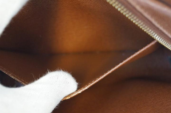 LOUIS VUITTON Monogram Canvas Orsay Brown Clutch