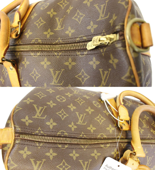 LOUIS VUITTON Monogram Keepall 55 Boston Bag