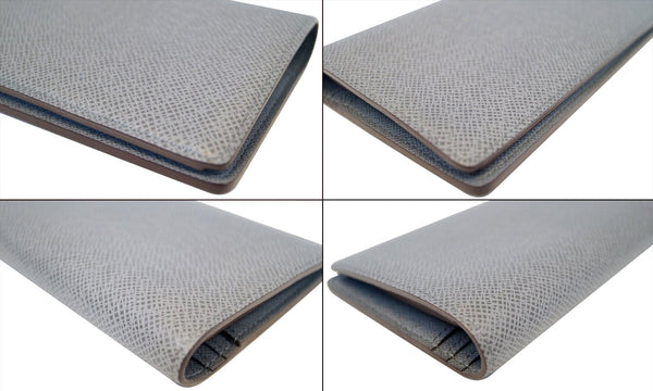 Louis Vuitton Brazza Wallet Taiga Leather Glacier - corner