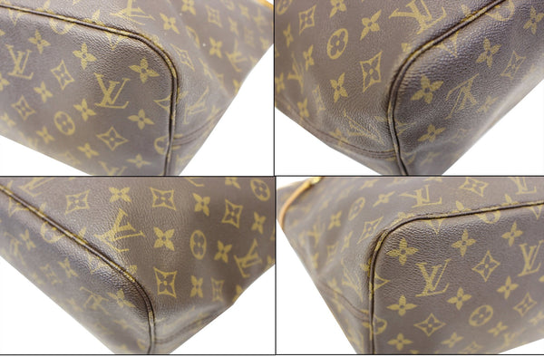 LOUIS VUITTON Monogram Canvas Neverfull MM Tote Shoulder Bag