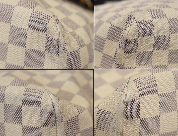 LOUIS VUITTON Cabas PM Damier Azur Beach Shoulder Bag-US