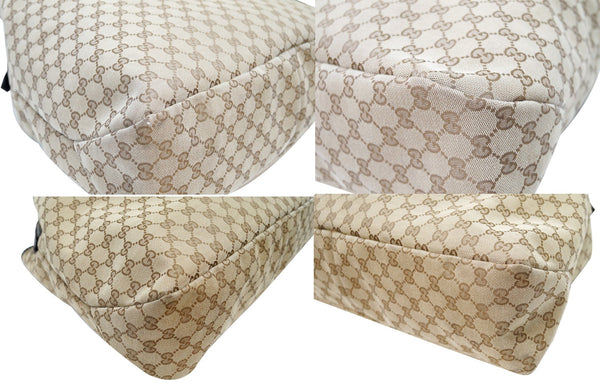 GUCCI GG Canvas Horsebit Large Hobo Bag 114900