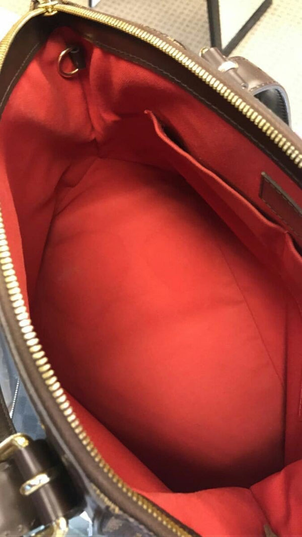 LOUIS VUITTON Verona MM Damier Ebene Shoulder Handbag