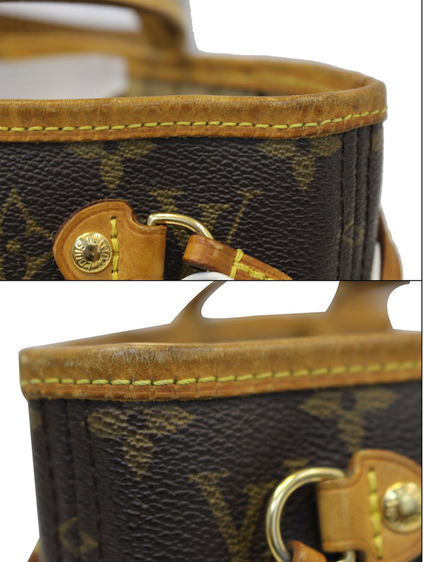 LOUIS VUITTON Neverfull PM Monogram Canvas Tote Shoulder Bag