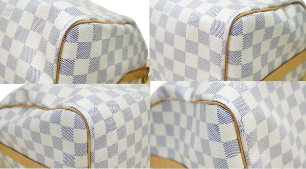 LOUIS VUITTON Damier Azur Speedy 35 Bandouliere Shoulder Bag