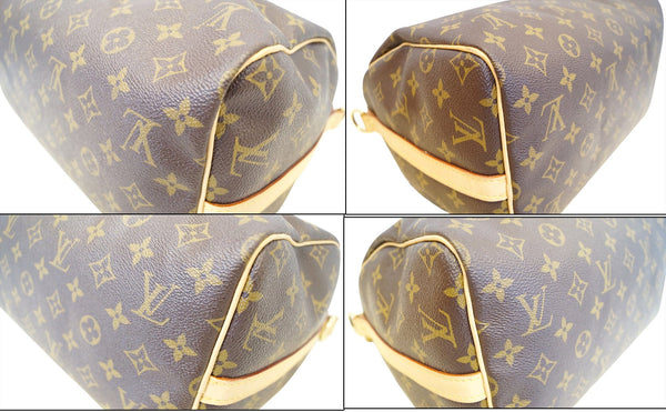 LOUIS VUITTON Monogram Canvas Speedy 30 Bandouliere Satchel Bag