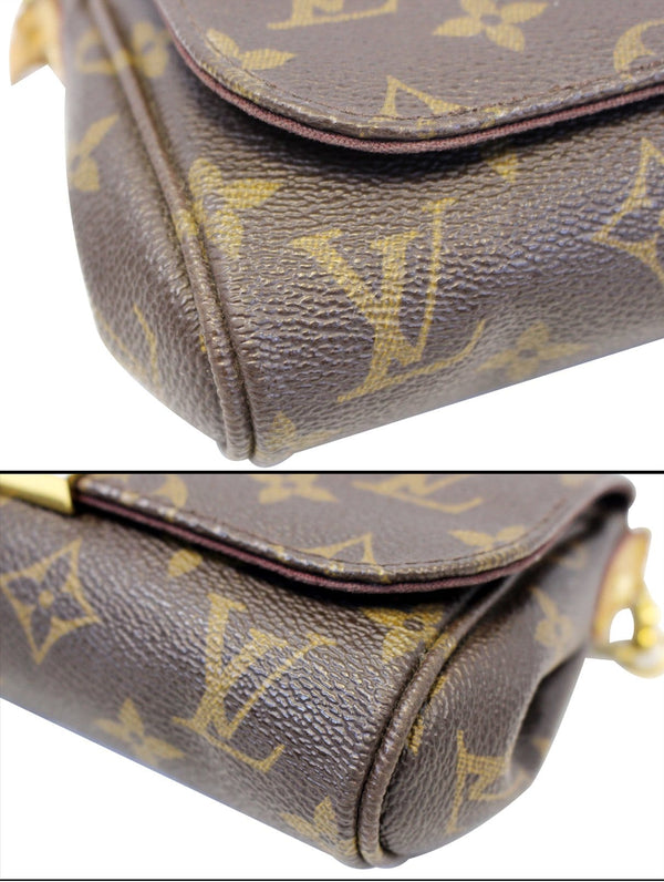 LOUIS VUITTON Favorite PM Monogram Canvas Crossbody Bag