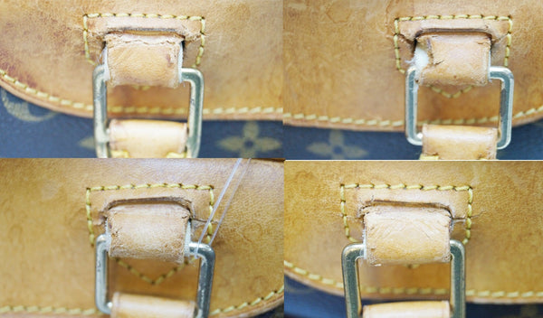 LOUIS VUITTON Monogram Canvas Deauville Boston Satchel Bag