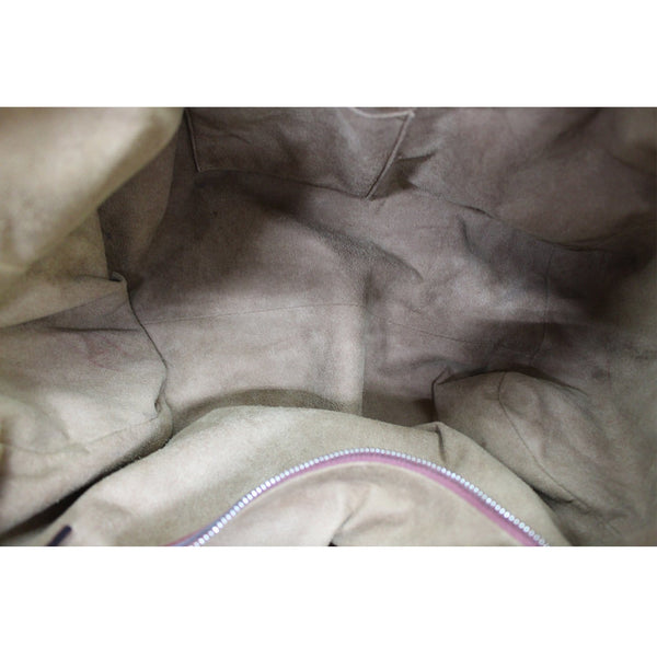 GUCCI Blooms Top Handle Supreme Canvas Large Boston Bag Beige/Ebony 409527