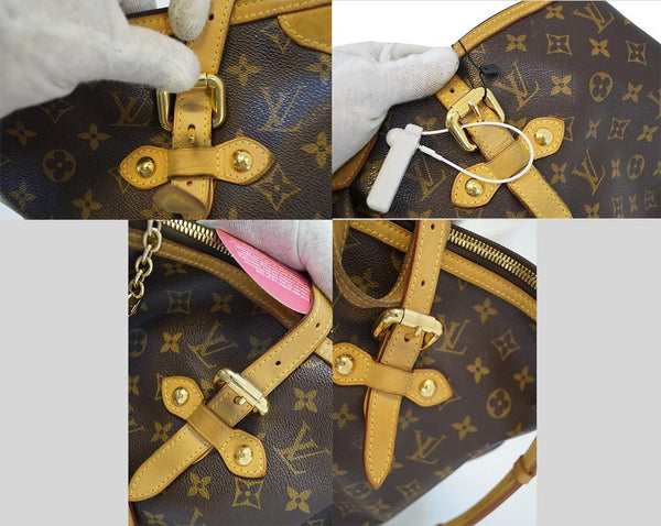 LOUIS VUITTON Monogram Palermo GM Tote Shoulder Bag