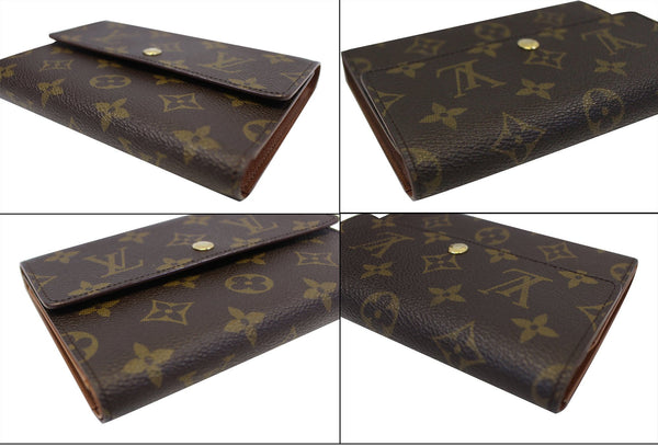Louis Vuitton Continental Monogram Canvas Long Wallet