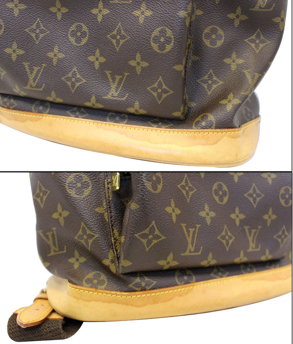 LOUIS VUITTON Monogram Canvas Brown Montsouris GM Backpack Bag