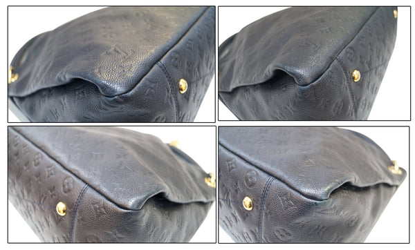 Louis Vuitton Empreinte Artsy MM Blue Infini Monogram Shoulder Bag