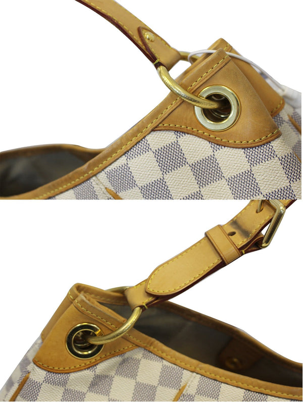 LOUIS VUITTON Damier Azur Galliera PM Shoulder Bag