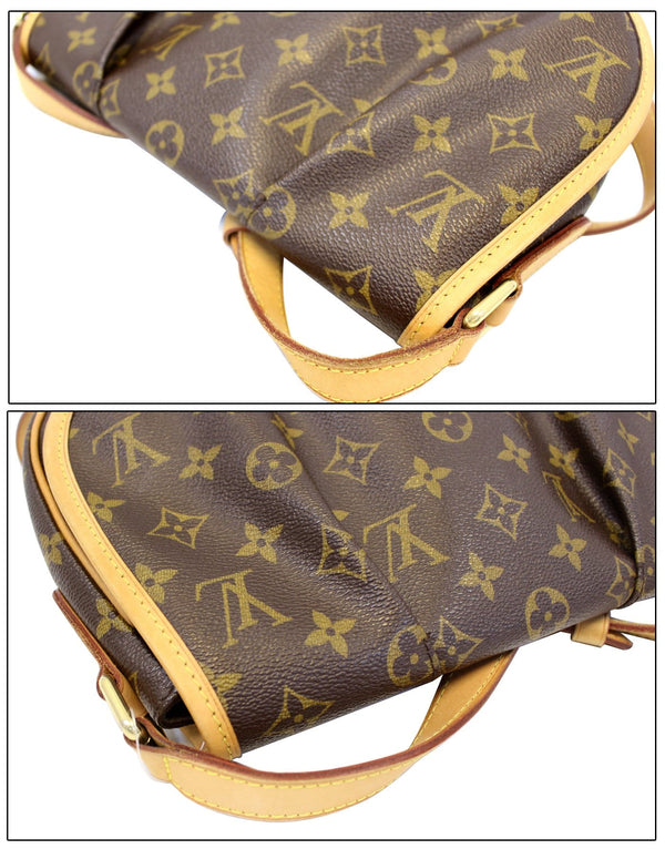 LOUIS VUITTON Monogram Canvas Menilmontant PM Shoulder Bag