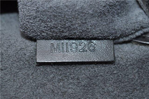 LOUIS VUITTON Epi Leather Alma Black Satchel Bag