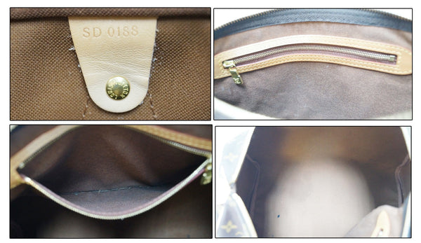 LOUIS VUITTON Monogram Canvas Speedy 30 Satchel Bag