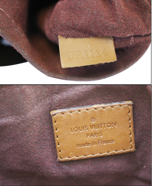 LOUIS VUITTON Damier Ebene Belmont Shoulder Handbag