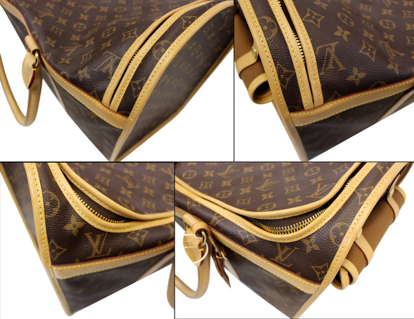LOUIS VUITTON Monogram Canvas Sac Chien 50 Dog Carrier