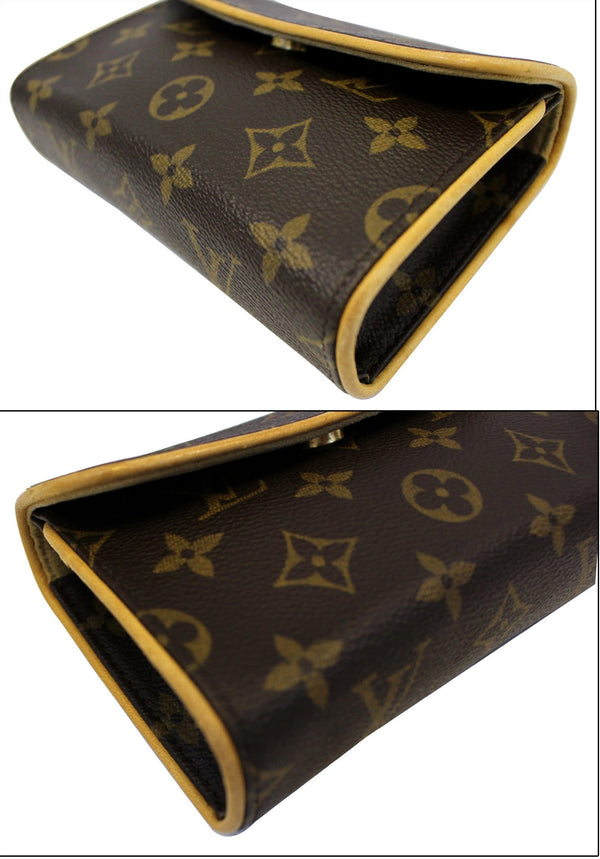 LOUIS VUITTON Monogram Canvas Pochette Florentine Waist Bag