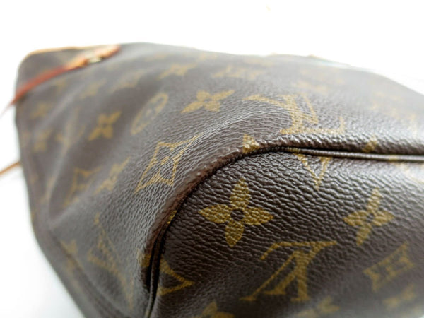 LOUIS VUITTON Monogram Neverfull MM Mon Tote Shoulder Bag