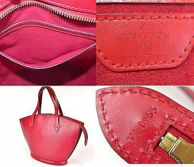 LOUIS VUITTON Red Epi Leather Saint-Jacques Purse Bag - Last Call