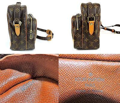 LOUIS VUITTON Monogram Canvas Nil Shoulder Handbag