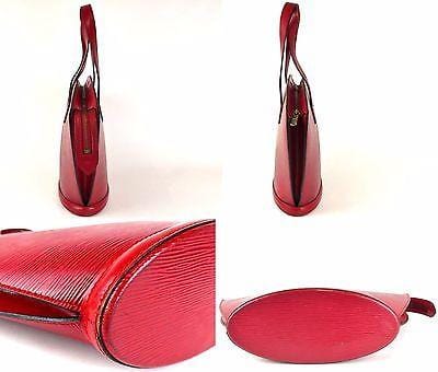 LOUIS VUITTON Red Epi Leather Saint-Jacques Purse Bag