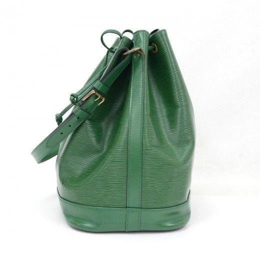 LOUIS VUITTON Noe Large Green Epi Leather Vintage Shoulder Bag