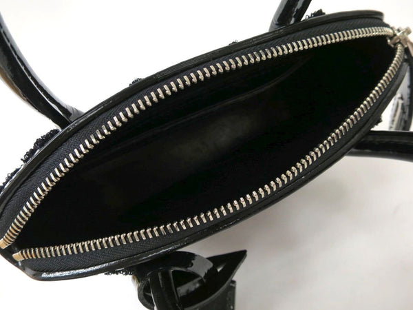 LOUIS VUITTON Lockit BB Bouclette Black Excellent Handbag - Final Call