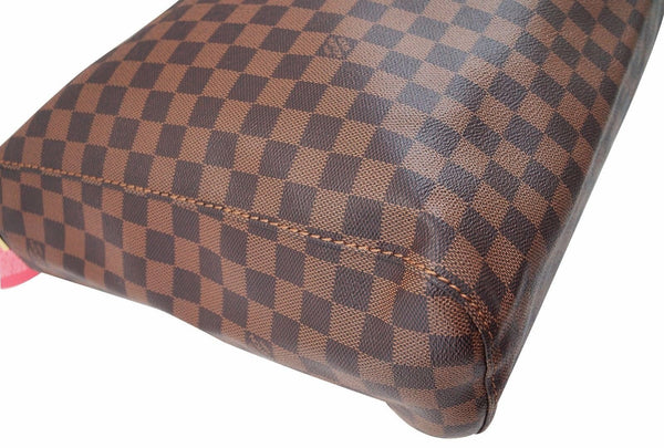 Louis Vuitton Damier Ebene Portobello GM Shoulder Hand Bag