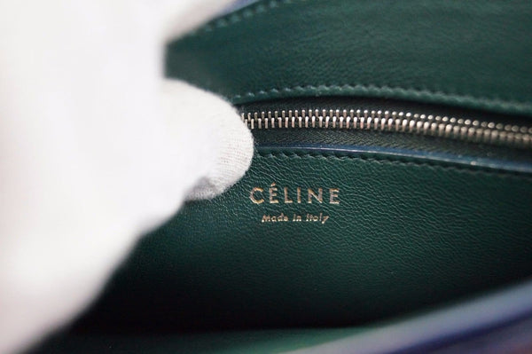 Authentic CELINE Diamond Clutch 2 Way Shoulder Bag Leather Multicolor E1994 - Dallas Designer Handbags