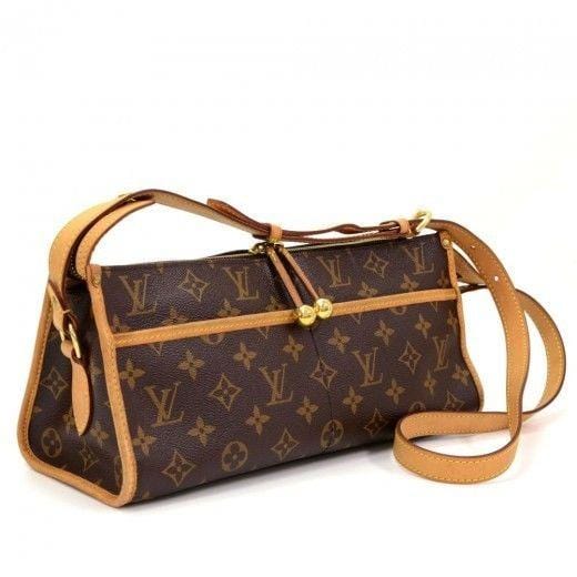 LOUIS VUITTON Popincourt Long Monogram Canvas Shoulder Bag
