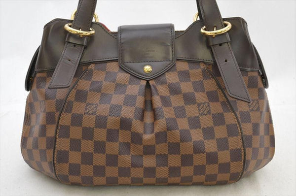 LOUIS VUITTON Damier Ebene Sistina PM Shoulder Handbag - Final Call