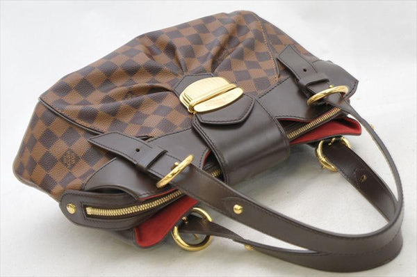 LOUIS VUITTON Damier Ebene Sistina PM Shoulder Handbag - Final Call