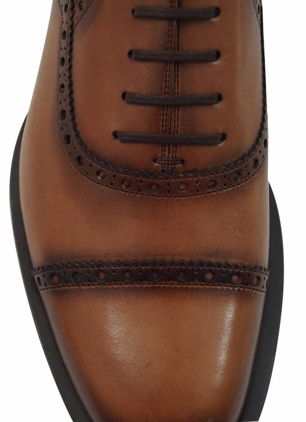 Authentic Gucci Mens US 11 Leather Platform Lace-up Oxford Shoes E1992 - Dallas Designer Handbags