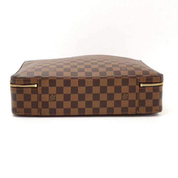LOUIS VUITTON Ordinator Savannah Ebene Damier Notebook Bag - Final Call
