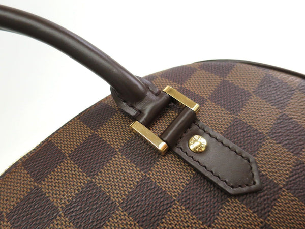 LOUIS VUITTON Monogram Rivela MM Hand bag Damier Ebene