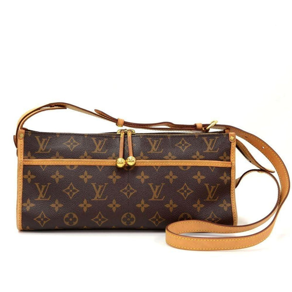 LOUIS VUITTON Popincourt Long Monogram Canvas Shoulder Bag