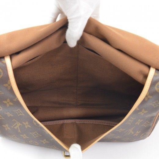 Authentic Louis Vuitton Saumur 35 Monogram Canvas Shoulder Bag Vintage - Dallas Designer Handbags