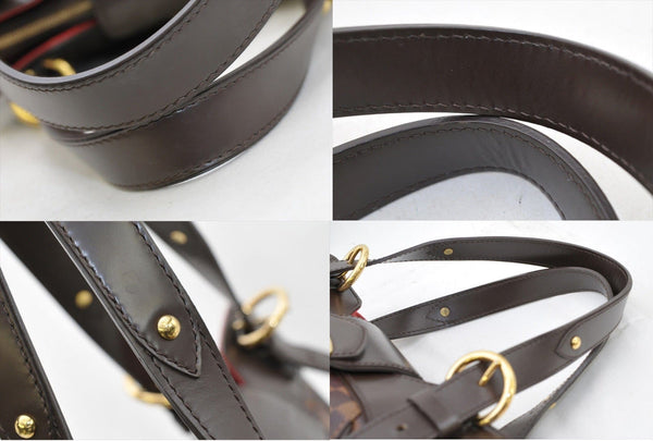 LOUIS VUITTON Damier Ebene Sistina PM Shoulder Handbag - Final Call