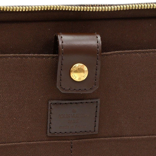 LOUIS VUITTON Ordinator Savannah Ebene Damier Notebook Bag - Final Call